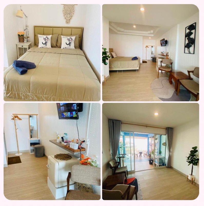 บ้านพักการ์ฟิลด์ ซีวิว เกาะล้าน Ko Lan Exterior foto